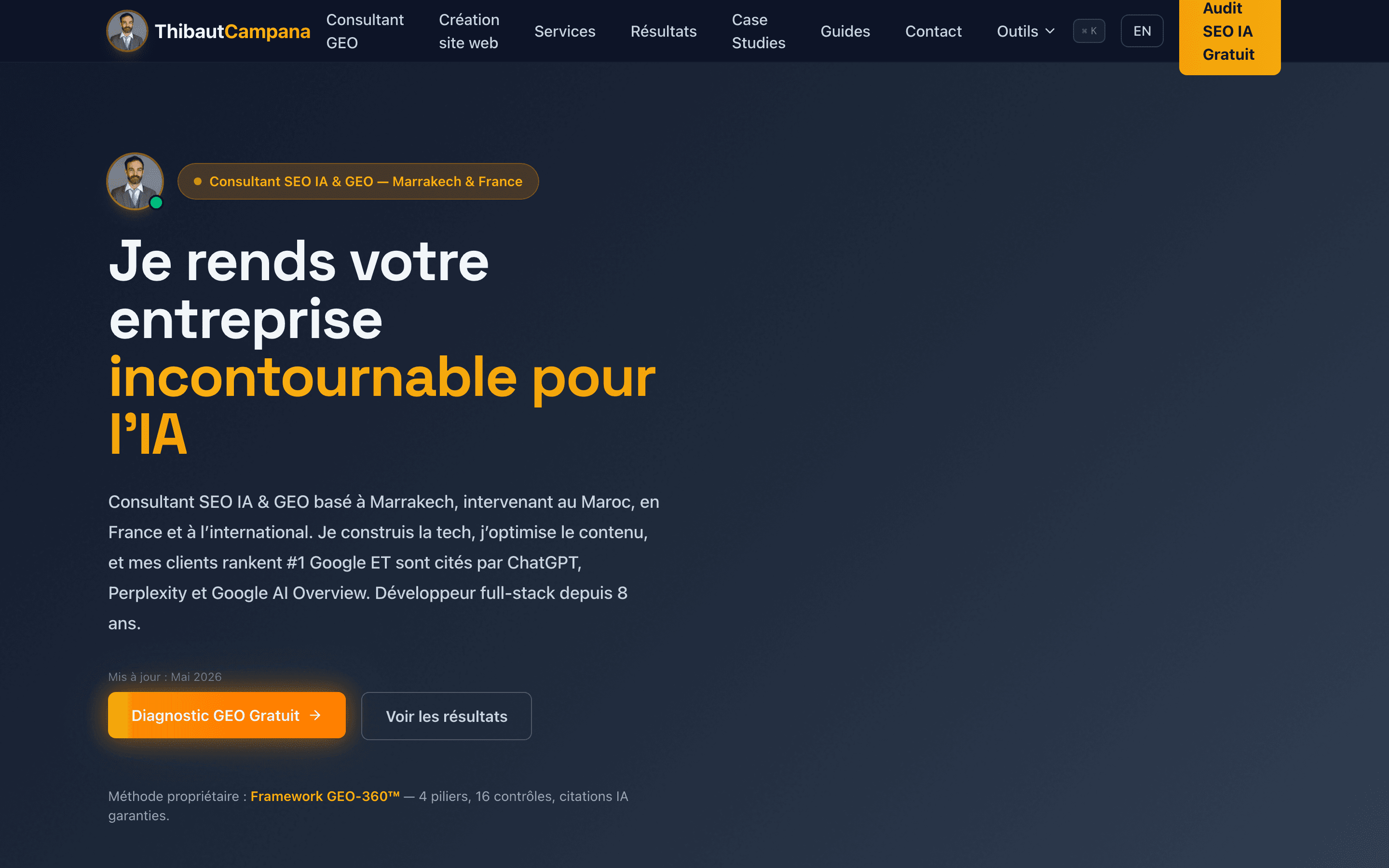Thibaut Campana — founder site